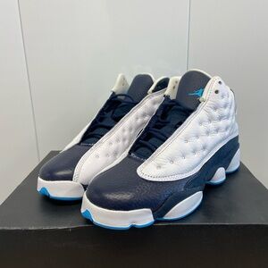 Jordan 13 ‘White Obsidian Powder Blue’ (GS) (DJ3003-144) - Sz 6Y(7.5W)